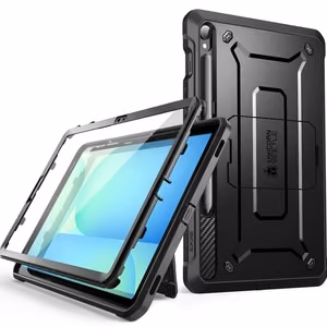 Unicorn Beetle Pro Supcase Ümbris jaoks Samsung Galaxy Tab S9 11.0 / S9 FE / S10 FE / S10 Lite 10.9 X710 / X716B / X510 / X516B / X520 / X526 / X400 / X406B - Must