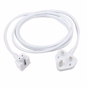 Laadija adapter kaabliga originaal UK (1,8m) MagSafe/MacBook/iPod Z622-0157 Type F (16A) (kasutatud A klass)