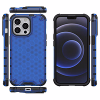 Honeycomb Case soomuskaitse TPU kaitsekattega iPhone 13 Pro sinine