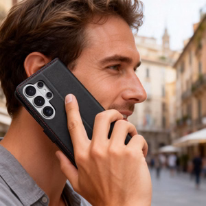 Tech-Protect Rahakott Ümbris for Samsung Galaxy S26 Ultra - must and punane