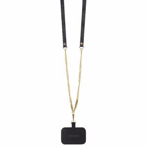Guess GUHCP13LP4TDSCPK Ümbris jaoks iPhone 13 Pro / 13 - must Crossbody 4G Metal Logo
