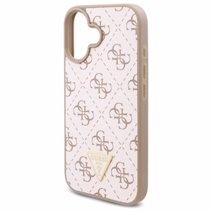 Guess New 4G Triangle Ümbris jaoks iPhone 16 Plus - valge