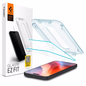 Spigen Glas.tR EZ Fit Karastatud klaas jaoks iPhone 15 / 16 - 2 pcs.