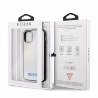Guess GUHCN58BLD iPhone 11 Pro hõbedane/hõbedane kõva ümbris Iridescent