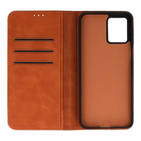 Wonder Prime Ümbris jaoks Motorola Moto G14 brown