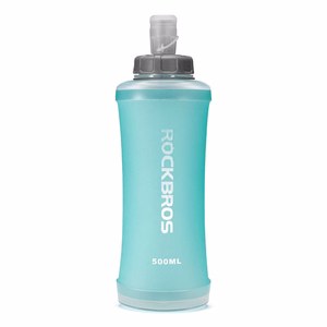 Rockbros 350017002 pehme jooksupudel, 500 ml – helesinine