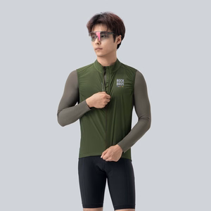 Rockbros TLMJ003-01 ROAD TO SKY men's lightweight breathable cycling vest L - green