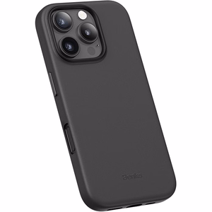 Benks Magnetic Vita Pro силиконовый Чехол для Iphone 16 Pro чёрный