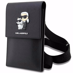 Karl Lagerfeld сумка KLWBSAKCPMK чёрный/чёрный Saffiano Karl & Choupette