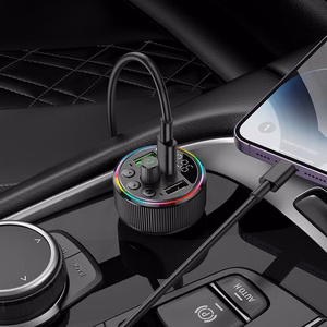HOCO car transmitter FM bluetooth 2 x USB A + Type C PD QC3.0 30W E82 must
