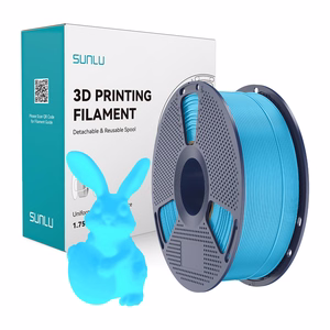 Filament Sunlu PLA, pimedas helendav (sinine)