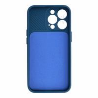 Camshield Soft jaoks Iphone 13 Pro Max Tumesinine