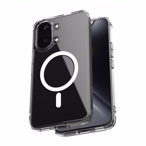 Crong Hybrid Clear Magnetic MagSafe-ümbris Xiaomi POCO X8 Pro Max 5G telefonile, läbipaistev
