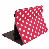 Wonder Canvas Tablet Ümbris 13 inches punane polka-dot