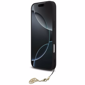 Guess 4G Charms Collection MagSafe ümbris jaoks iPhone 17 Pro Max - must