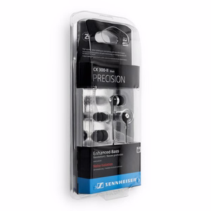 Juhtmega kõrvaklapid Jack 3,5 mm Sennheiser CX 300-II Precision must
