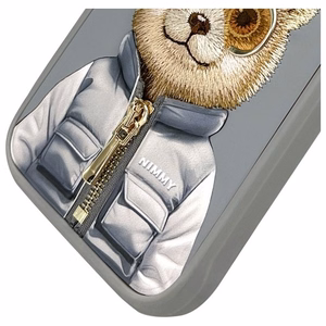 Nimmy Cool&Cute 2.0 Bear Ümbris jaoks iPhone 16 Pro Max - Hall