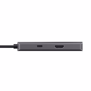 Trust Dalyx - 6-in-1 USB-C mitmepordine adapter, 1000 Mbit/s (hõbedane)