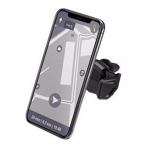 Spigen Click.R Car Air Vent Hoidja - Must