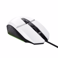 Trust GXT 109W Felox - 6400 DPI optical gaming mouse (valge)