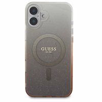 Guess IML Glitter Gradient MagSafe Ümbris jaoks iPhone 16 Plus - Brown