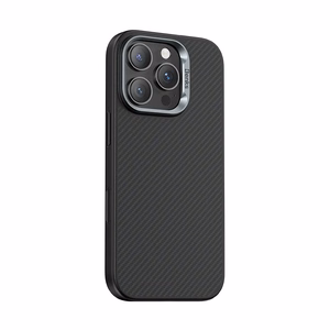 Benks Magnetic Armor Pro Kevlar Ümbris Metal Frame 600D (AD66) jaoks Iphone 16 Pro Max must (Camera Control Button)