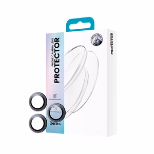 Benks Tempered glass Glass Warrior Lens Protector on camera jaoks Iphone 17 Air (lens 1 piece) silver