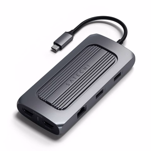 Adapter HUB 8in1 USB C Satechi ST-UCMXAM space hall
