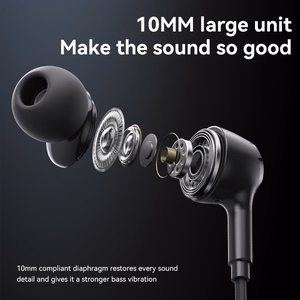 Yesido Earphones YH53 with microphone black