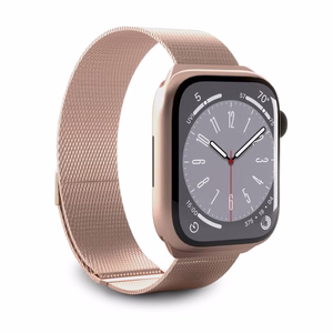Puro Milanese Stainless Steel Apple Watch Band 38/40/41mm - Roosa