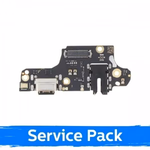Charging Port Compatible With Xiaomi Redmi Note 9 Pro / Note 9S / Poco M2 Pro with Flex / Plata (Service Pack)