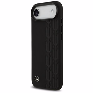 Mercedes Leather Laurel Leaves MagSafe Ümbris jaoks iPhone Air - Must