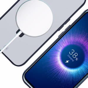3mk Smoke Ümbris Mag&Stand jaoks Apple iPhone 16 plus - läbipaistev