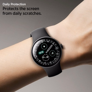 Spigen Elite Shield EZ Fit 2 hüdrogeelkile komplekt mudelile Google Pixel Watch 41 mm