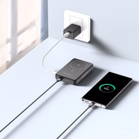 Powerbank Wozinsky WLWP-10KA0Y3S 22.5W PD Qi2 10000 mAh, statiiviga, 1x USB-A, 1x USB-C - must