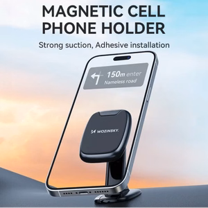 Autohoidik Wozinsky WUMTD must (magnetiline / kleepuv alus)