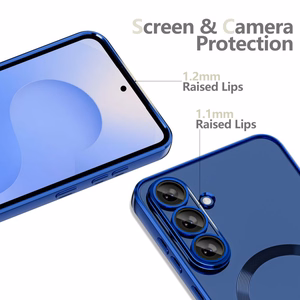 Tech-Protect MagFlex MagSafe Ümbris jaoks Samsung Galaxy S25 FE - tumesinine sinine