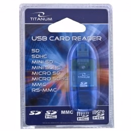 TITANUM TA101B kaardilugeja sinine USB 2.0
