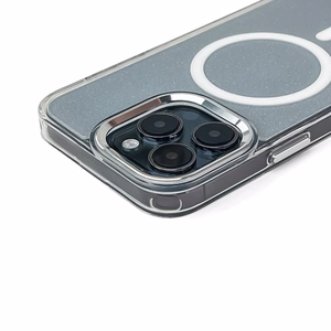 Glitter ümbris Samsung Galaxy S26-le, MagSafe ühilduv - valge