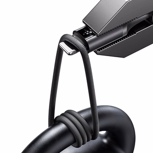 Joyroom S-A60 StarTalk 3A USB-A – Lightning kaabel, 1.2m, must