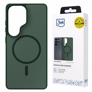 Samsung Galaxy S26 Ultra – 3mk Smoke MagCase roheline telefoniümbris