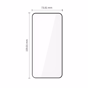 Tech-Protect Glass Fit+ 2-pack karastatud klaas Xiaomi Redmi Note 15 Pro 5G jaoks - must
