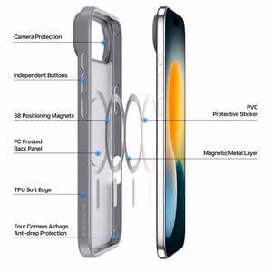 Ümbris Dux Ducis Yind Apple iPhone Air hall