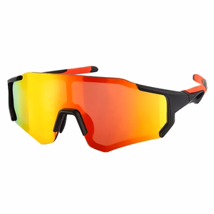 Rockbros 10182 polariseeritud rattaprillid – punane