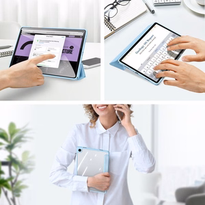 Чехол Dux Ducis Toby для Samsung X210 X215 X216 Tab A9 Plus 11.0 X230 X235 X236 Tab A11 Plus 11.0 синий