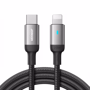 USB kaabel Joyroom S-CL020A10 must Type-C / Lightning 120cm (kuni 20W)