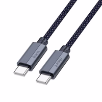 Kaabel USB C to USB C Hoco QC3.0 PD 5A 240W 1,8 m U134 hall