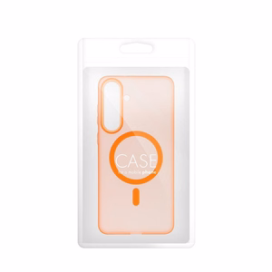 Чехол для Xiaomi Redmi Note 15 Pro 4G Go Orange совместимый с MagSafe космический оранжевый