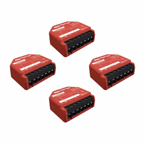 Shelly 1PM Gen3 Komplekt of 4 Kontroller WiFi/Bluetooth