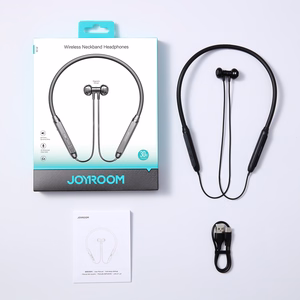 Joyroom JR-D8 Bluetooth juhtmevabad kõrvaklapid koos peapaelaga - mustad